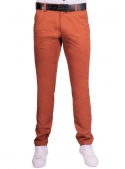 Cotton orange trousers