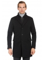 Black cotton coat