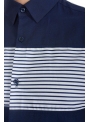 Shirt blue striped