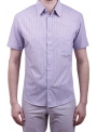 Men's casual shirt VDone in red stripes