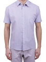 Men's casual shirt VDone in red stripes