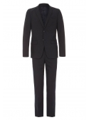 Male Black Cotton Suit