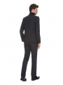 Male Black Cotton Suit