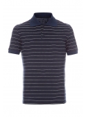 T-shirt cotton blue striped