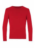 Red cotton sweater