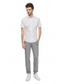 Trousers for men gray cotton