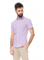 Casual Lilac Linen Shirt