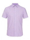 Casual Lilac Linen Shirt