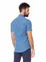 Casual blue Linen Shirt