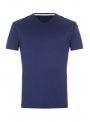 Blue cotton T-shirt