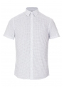 Casual shirt white with print