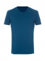 T-shirt blue monophonic