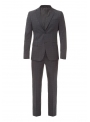 Men's suit gray woolen mélange