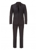 Men's suit dark gray woolen