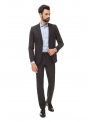Men's suit dark gray woolen