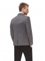 Пиджак серый шерстяной меланж